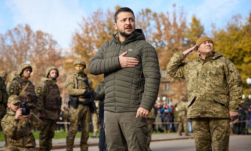 L'Ukraine célèbre le premier anniversaire de la reprise de Kherson