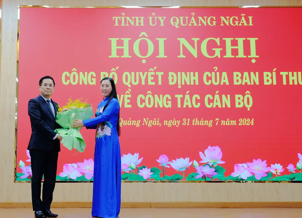 Deputy Minister of Science and Technology appointed Deputy Secretary of Quang Ngai Provincial Party Committee -0