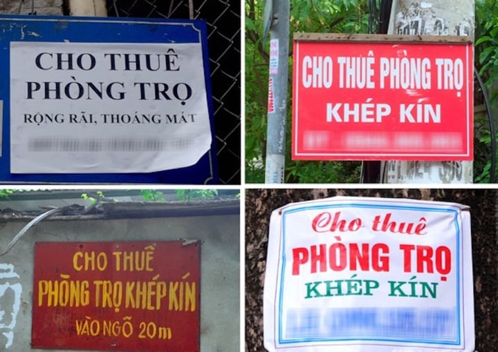 Students looking for a place to stay in Hanoi is like 