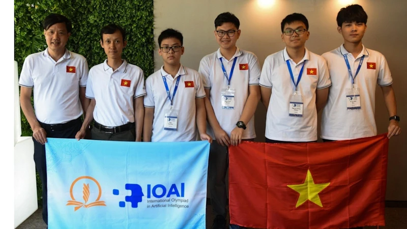 Vietnam erzielt hervorragende Ergebnisse bei der Internationalen Olympiade für künstliche Intelligenz