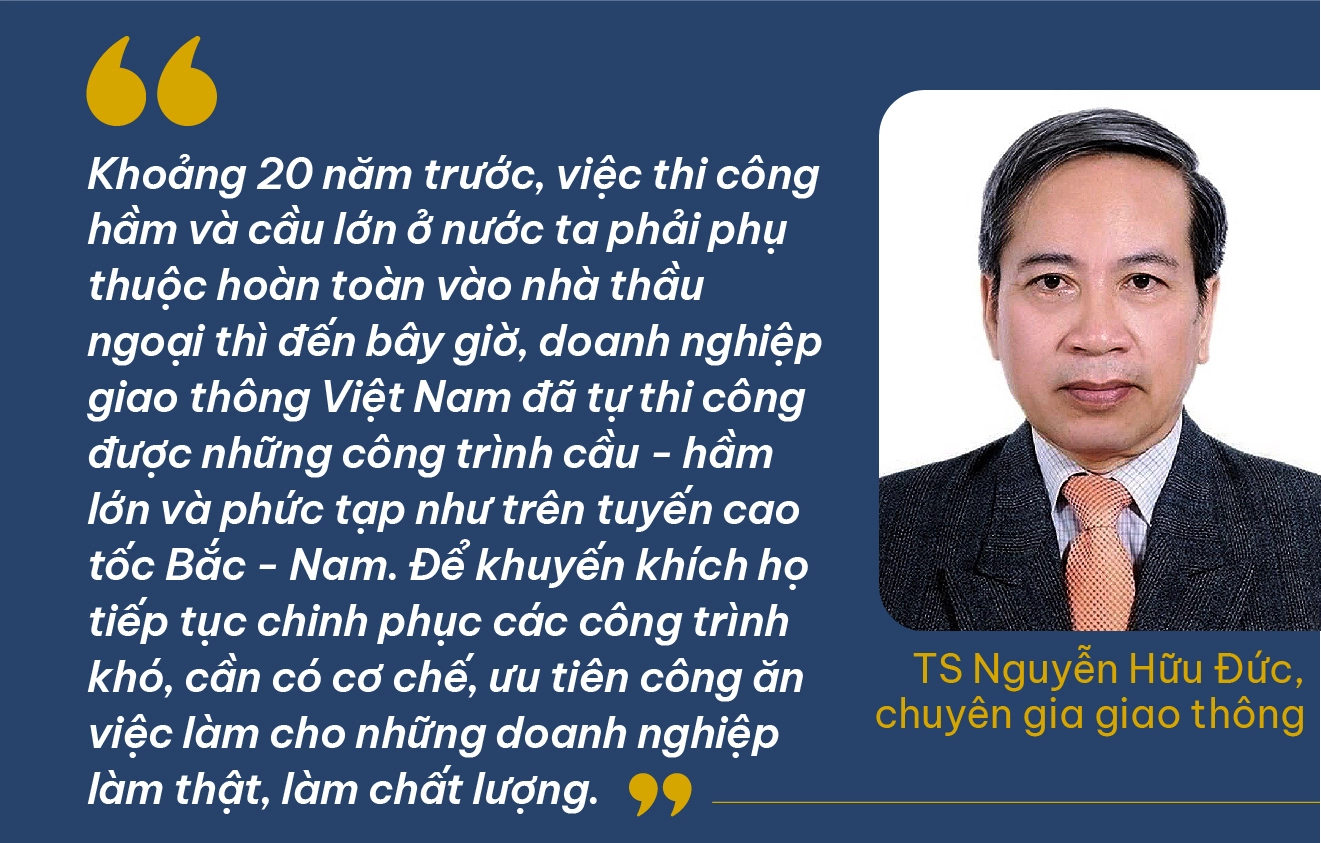 Chuyện xây cầu, làm hầm trên hai cao tốc sắp thông xe- Ảnh 13.