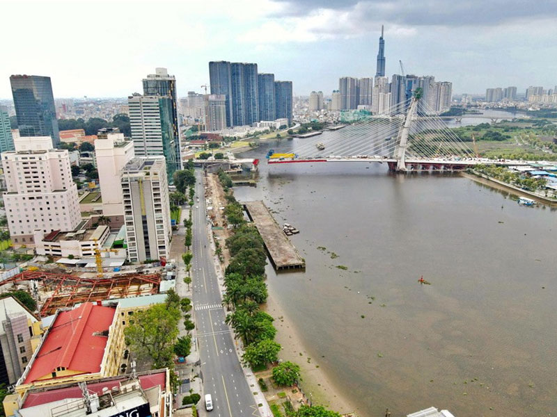 Ciudad Ho Chi Minh implementa un proyecto de desarrollo económico a lo largo del río, imagen 1