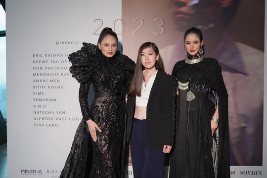 Người mẫu Huỳnh Kim Anh làm vedete tại Phnom Penh Designers Week 2023 - Ảnh 5.