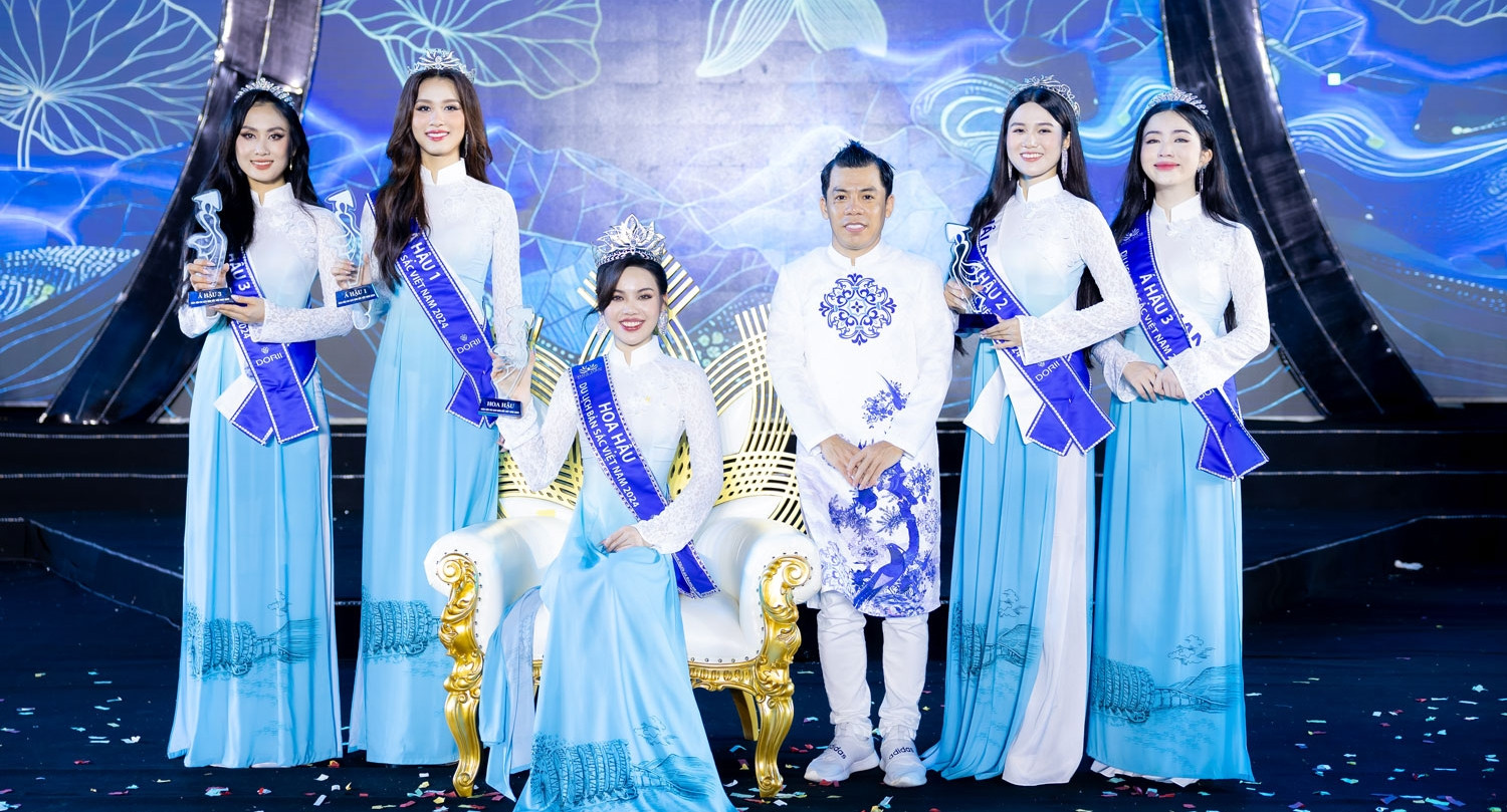 ង្វៀន ភឿងអាញ់ គ្រងមកុដ Miss Vietnam Identity Tourism 2024