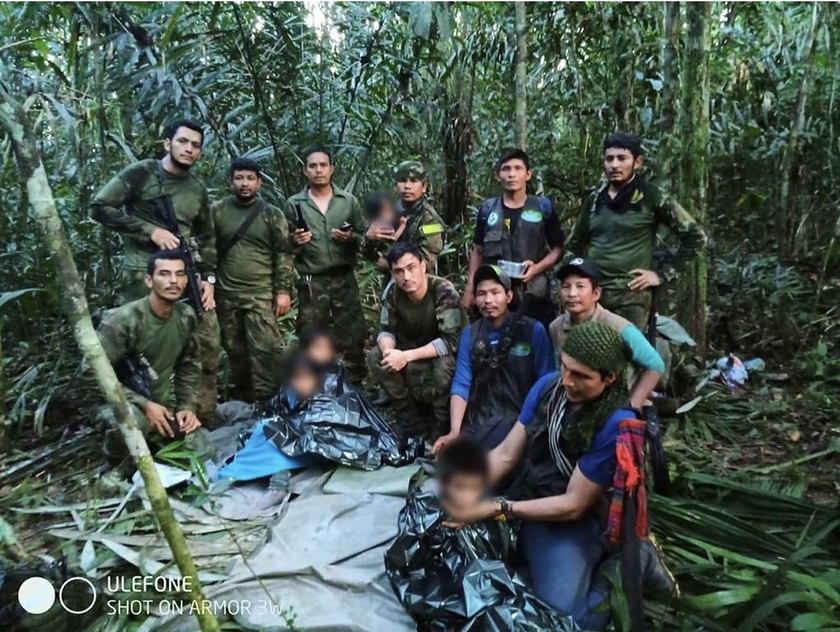 Überlebenstechniken helfen 4 kolumbianischen Kindern, mehr als 5 Wochen im Amazonas-Regenwald zu überleben. Foto 2