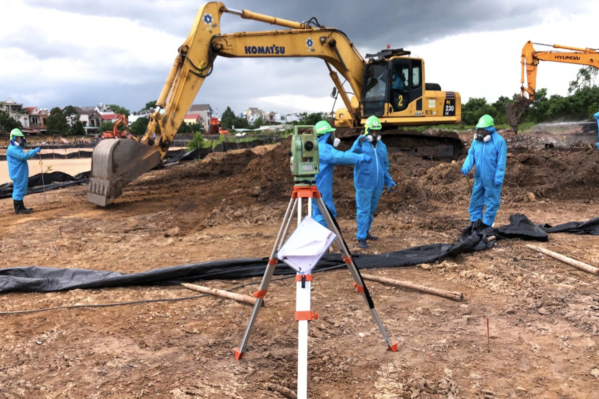 Übergabe des von Dioxin gereinigten Parkgeländes am Flughafen Bien Hoa