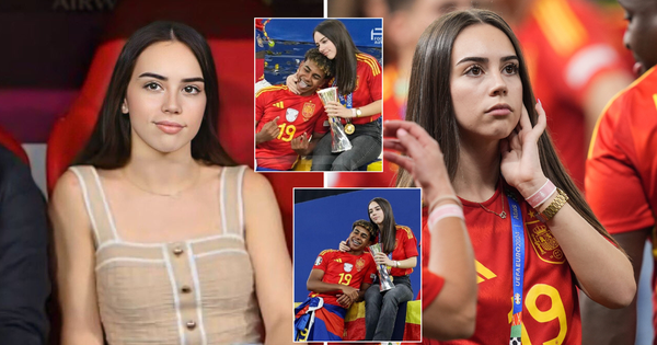 Spanish prodigy causes a stir when celebrating EURO championship with girlfriend