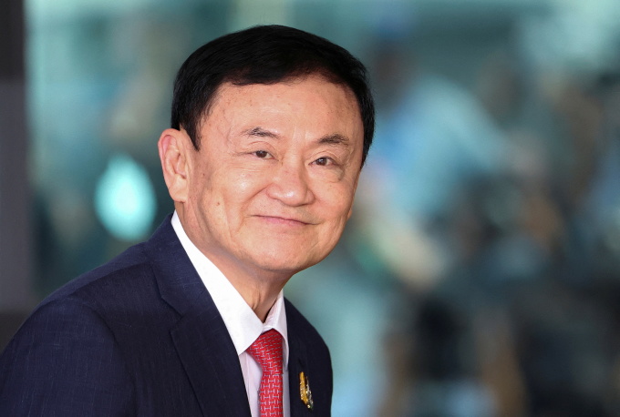 Der ehemalige Premierminister Thaksin kehrte am 22. August 2023 nach Thailand zurück. Foto: AFP