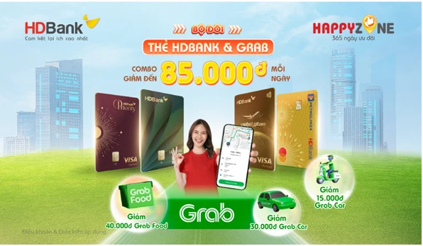 HDBank credit card - many exclusive year-end offers