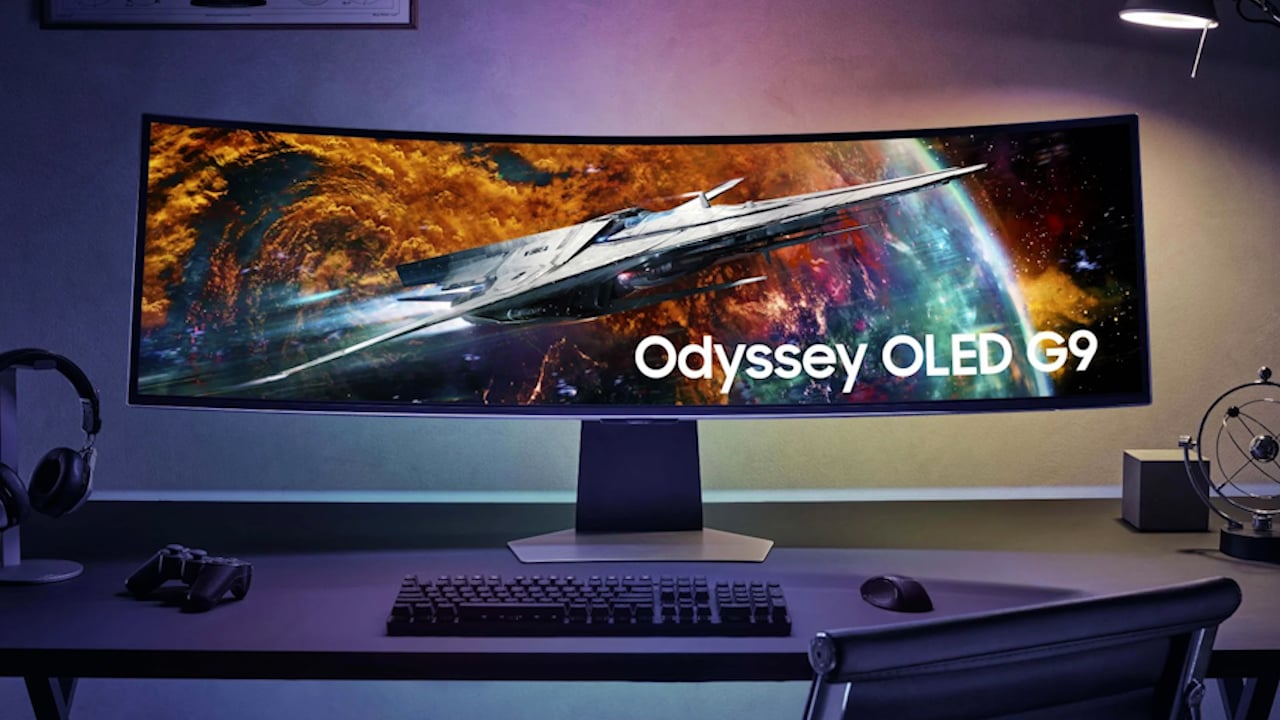 samsung odyssey g9 oled screen picture 3