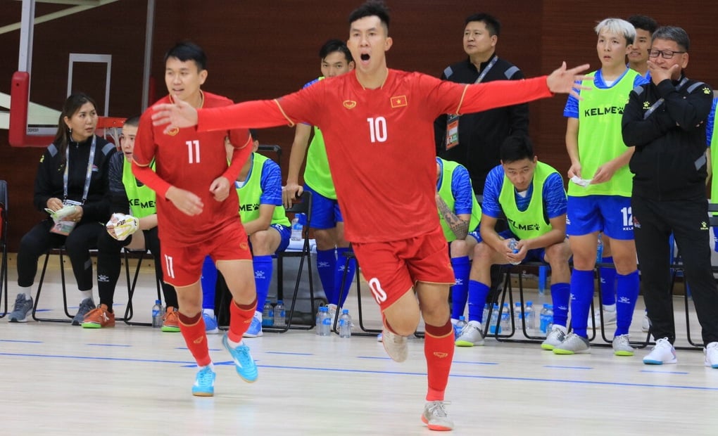 Đội tuyển futsal Việt Nam giành vé vào vòng chung kết giải châu Á