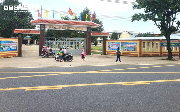 École primaire Nguyen Ngoc Binh – où l'incident s'est produit.