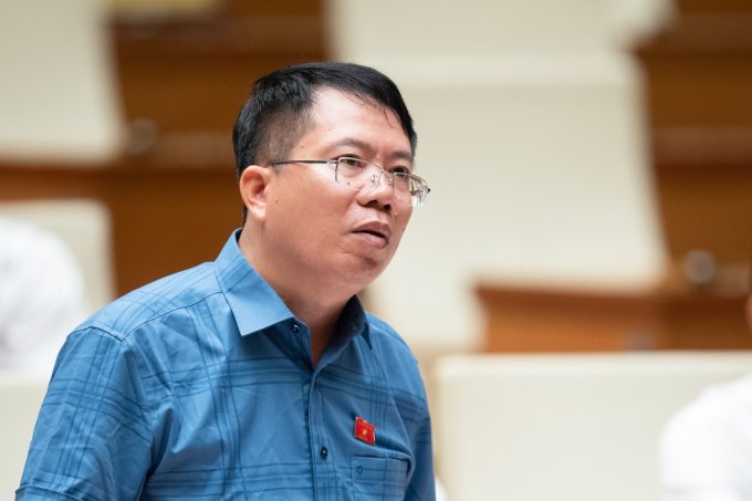 Delegate Nguyen Van Hien, Director of the Institute for Legislative Studies. Photo: National Assembly Media