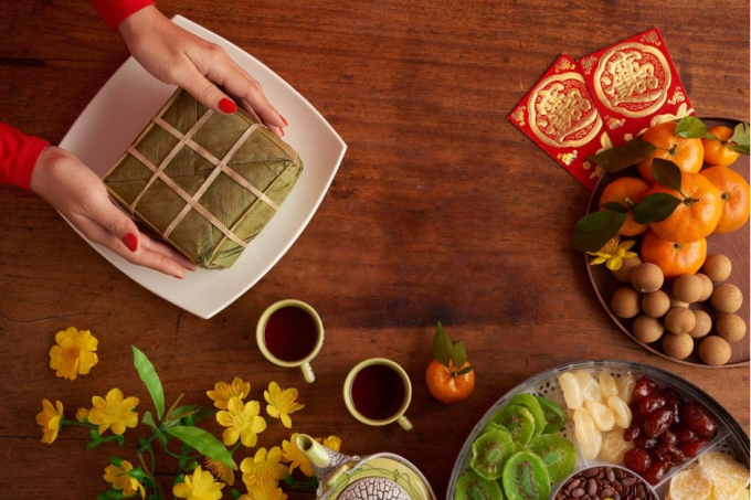 Diabetiker können pro Mahlzeit eine Handvoll Banh Chung essen. Foto: Freepik