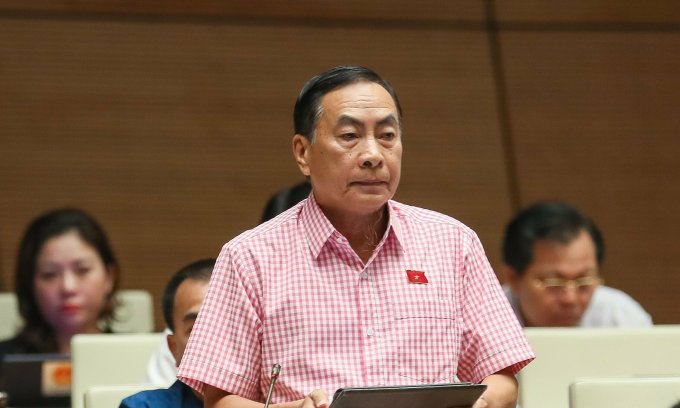 Delegate Pham Van Hoa (Member of the Law Committee). Photo: National Assembly Media