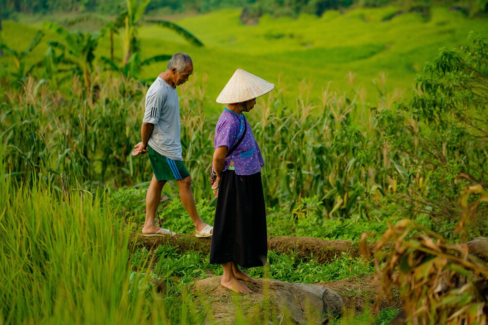 The people here are warm and hospitable, with many characteristics of ethnic minorities, mainly the Tay, Dao Thanh Phan and San Chi. Photo: NVCC