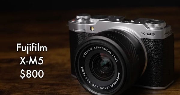 Fujifilm ra mắt dòng máy ảnh siêu nhỏ gọn X-M5