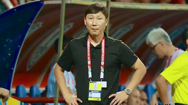 Coach Kim Sang-sik did a good job at the AFF Cup 2024.