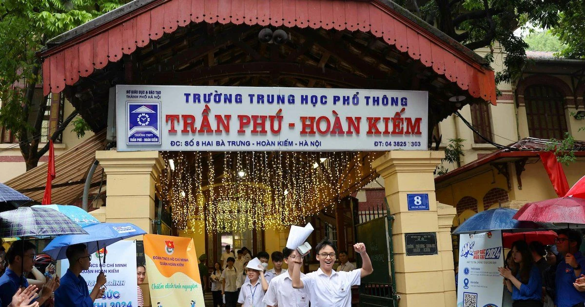 Hanoi gibt die Ergebnisse der Aufnahmeprüfung für öffentliche Schulen der 10. Klasse für das Schuljahr 2024-2025 bekannt