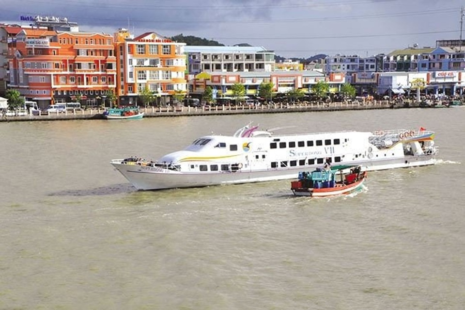 Eine Ecke des To Chau-Kai in der Stadt Ha Tien. Foto von Hong Linh