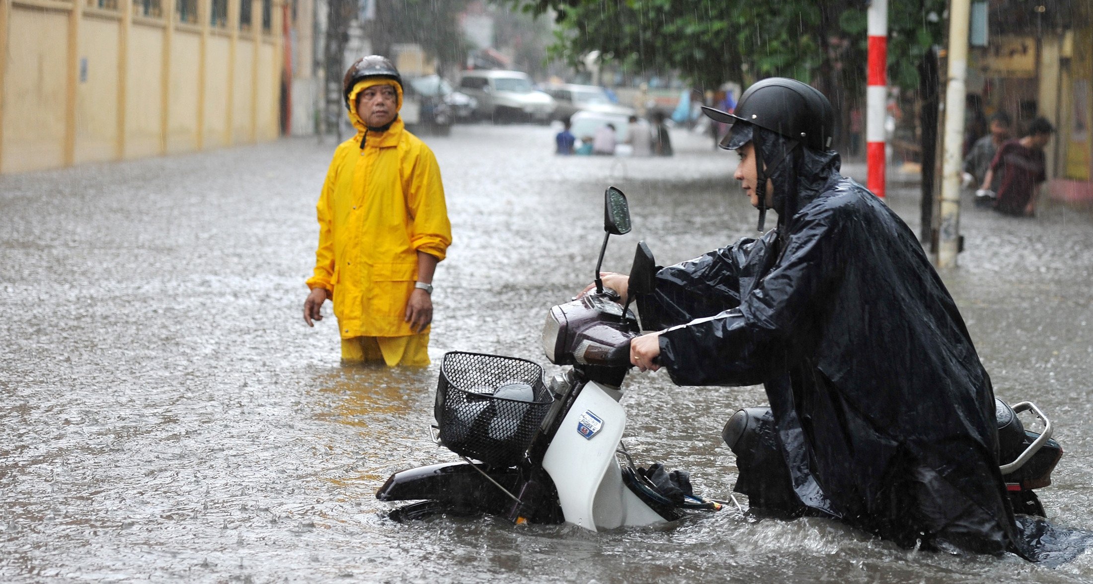 Fortes pluies dans le Nord, plus de 200 mm à certains endroits