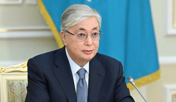 Tổng thống Kazakhstan Kassym-Jomart Tokayev tại Nur-Sultan hồi tháng 1/2022. Ảnh: Reuters