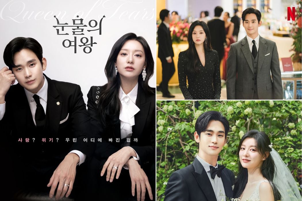 ภาพยนตร์เรื่อง “Queen of Tears” ของคิมซูฮยอน และคิมจีวอน กำลังทำให้เกิดอาการไข้ ภาพ: ผู้ผลิต