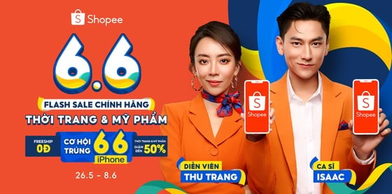 Shopee تطلق 6-6 Flash Sale صورة حقيقية 1