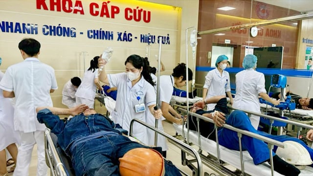 Đình chỉ bếp ăn nhà máy đóng tàu Sông Cấm khiến 127 người ngộ độc