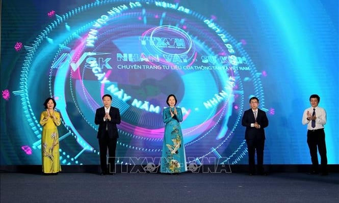 Vietnam News Agency launches information page "Characters"