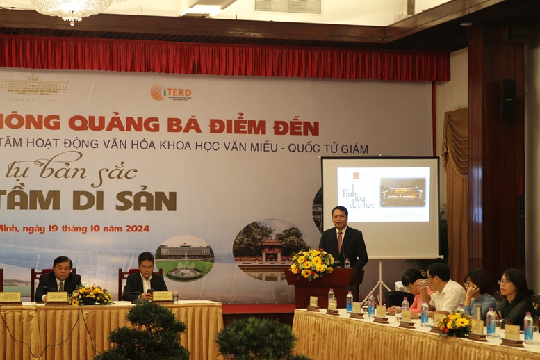 Promoting the connection of heritage values ​​from the Temple of Literature - Quoc Tu Giam to the Independence Palace