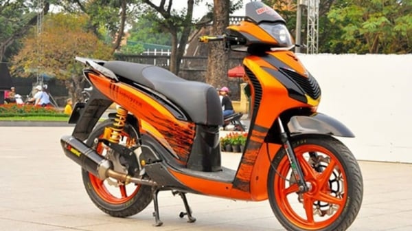 Procedures for changing paint color of motorbikes and cars