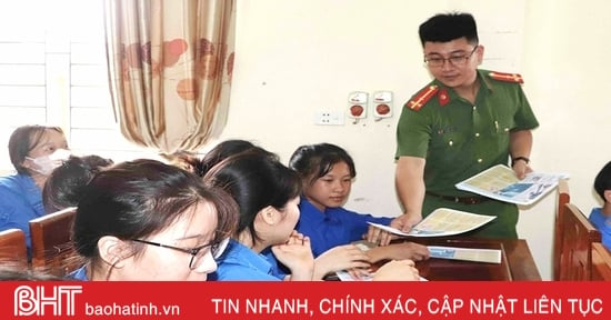 Chỉ cách phòng tránh các tai tệ nạn xã hội, ma túy cho người dân vùng biên giới Hà Tĩnh