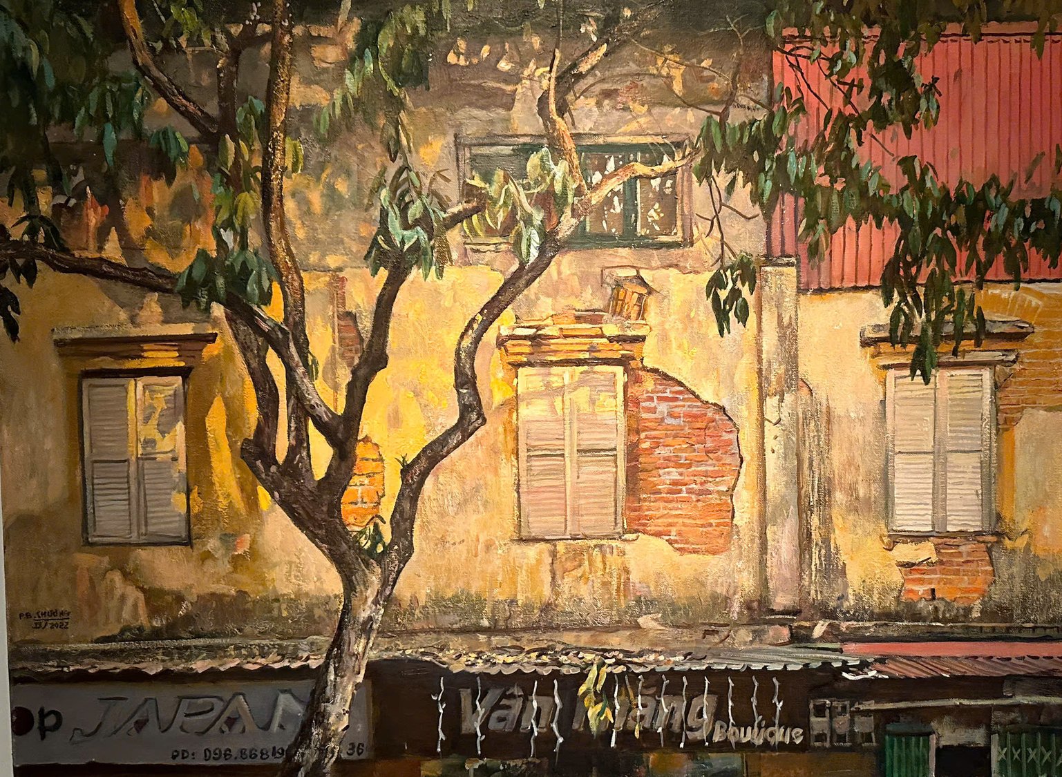 Impression of the street of the painter Pham Binh, chapter 4