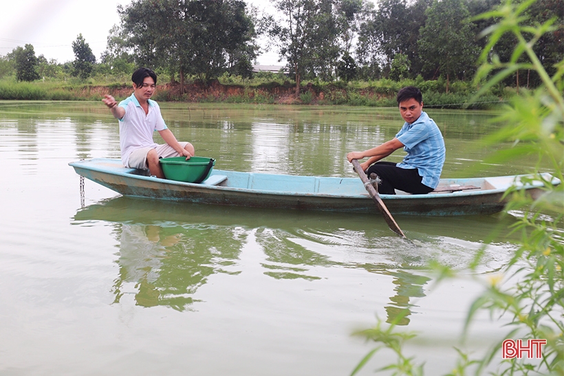 Nông dân Hà Tĩnh biến đất hoang thành các mô hình kinh tế hiệu quả