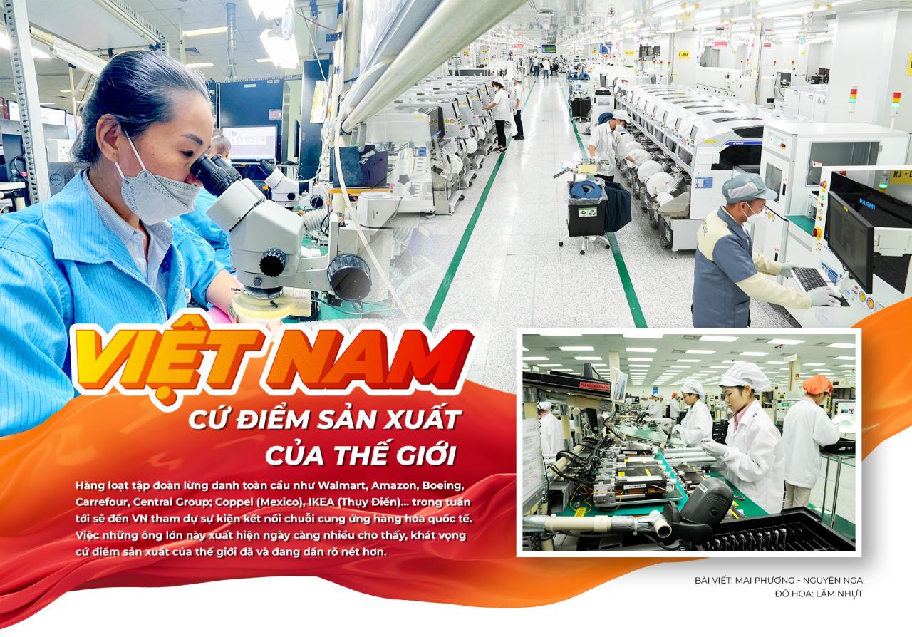 Việt Nam, cứ điểm sản xuất của thế giới