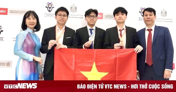 3 thí sinh Việt giành huy chương Olympic Sinh học quốc tế 2023