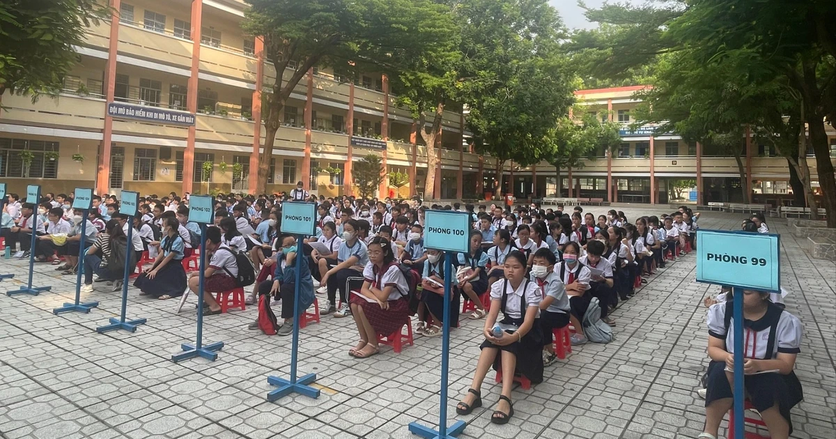 Thu Duc City: Zusätzliche Anmeldung für die 6. Klasse an der Tran Quoc Toan 1 Secondary School