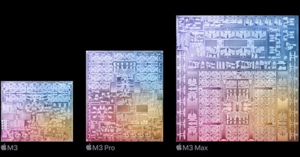 Apple M3 series trình làng