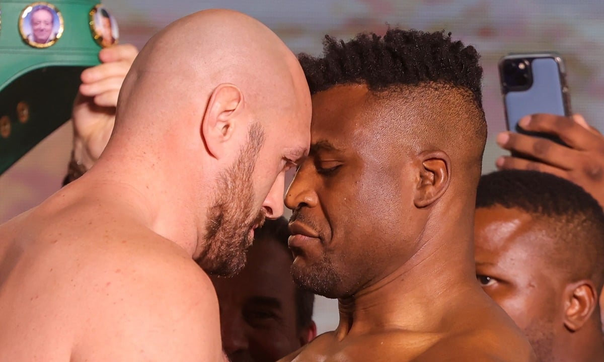 Fury received nearly $80 million to fight former UFC heavyweight champion