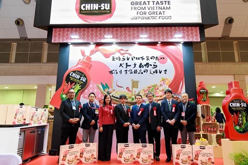 Representatives and partners of Masan Consumer at the Foodex Japan 2023 event - March 7 - 10, 2023. Photo: Masan Consumer