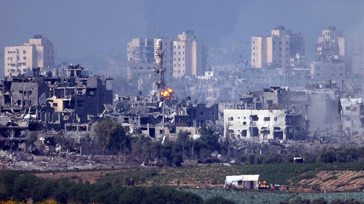 Une attaque à Gaza. (Photo : Getty)