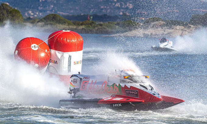 Carreras de lanchas motoras de F1. Foto: F2H20.com