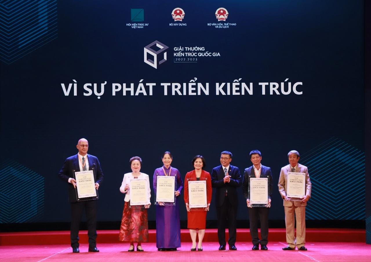 TẬP ĐOÀN BRG ĐƯỢC VINH DANH “VÌ SỰ PHÁT TRIỂN KIẾN TRÚC” TẠI GIẢI THƯỞNG KIẾN TRÚC QUỐC GIA 2022-2023