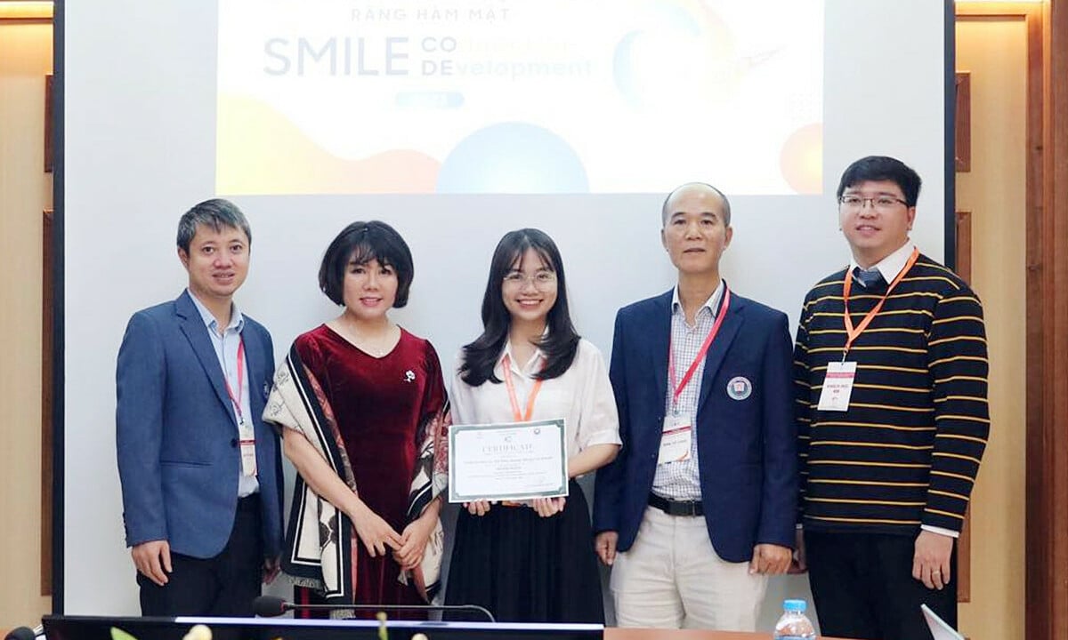 Duy Tan University students win dental science research award