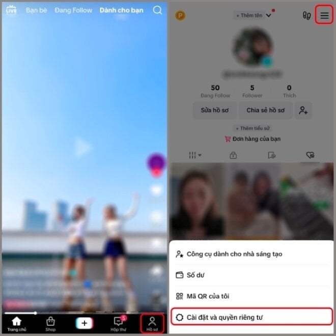 របៀបឆែកមើលការបំពានលើ TikTok តាមទូរស័ព្ទ - ១