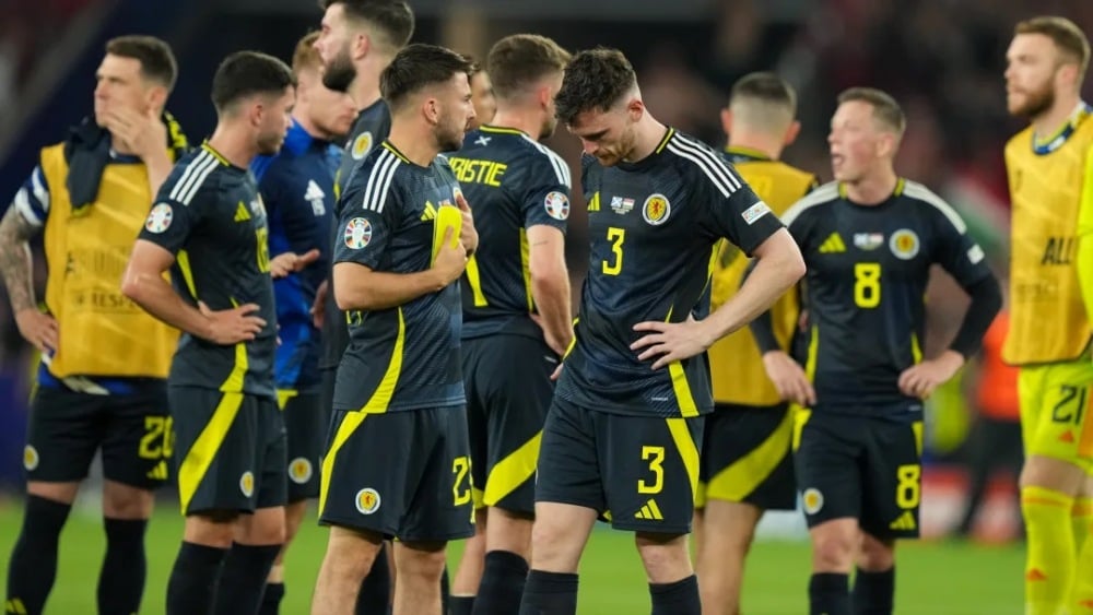 Scotland is the most disappointing team at EURO 2024. Photo: UEFA