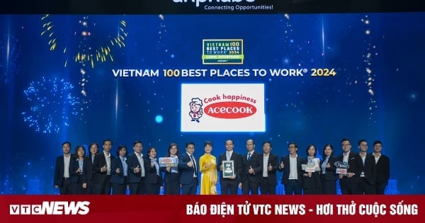 Acecook được vinh danh Top 5 ngành hàng FMCG - Nơi làm việc tốt nhất Việt Nam