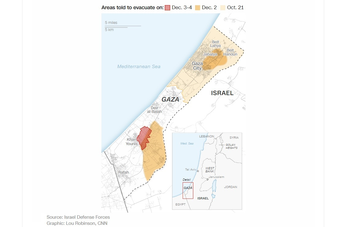 Israel intensifies attacks on southern Gaza, people don't know where to run, picture 2