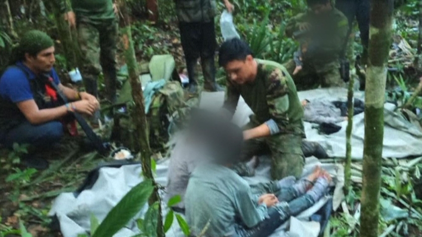 Überlebenstechniken helfen 4 kolumbianischen Kindern, mehr als 5 Wochen im Amazonas-Regenwald zu überleben. Foto 3